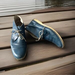 Kenneth Cole New York Blue Chukka Boots